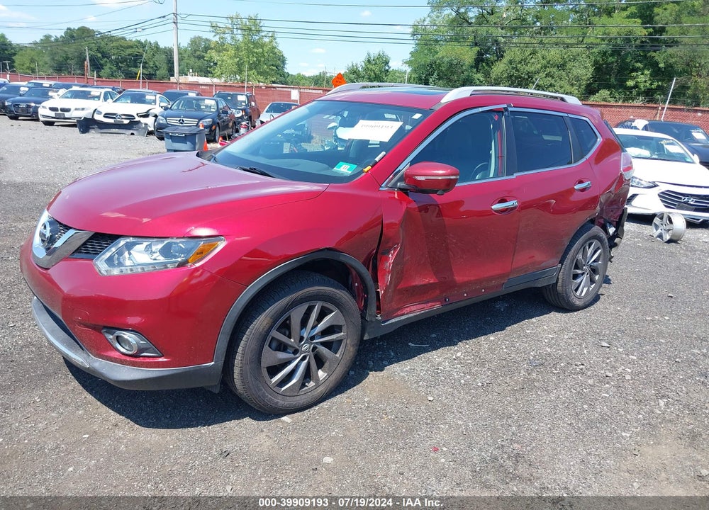 2016 NISSAN ROGUE SL VIN: 5N1AT2MV2GC921475