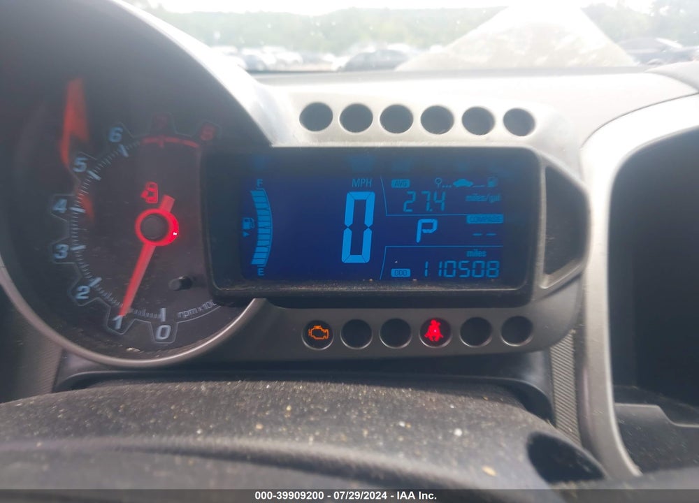 2016 CHEVROLET SONIC VIN: 1G1JA6SH8G4168388