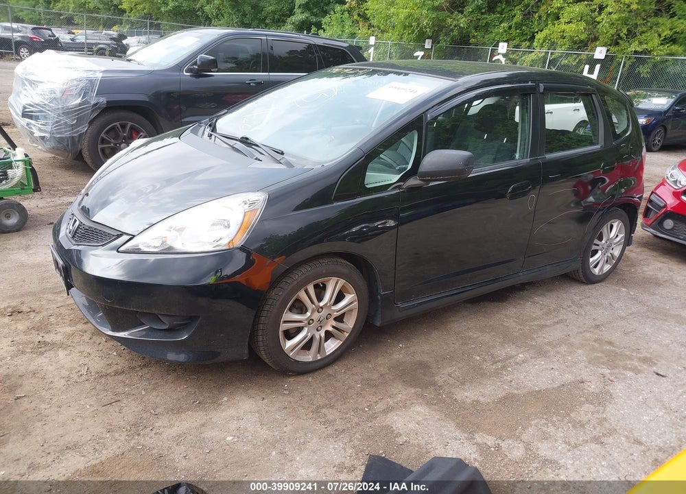 2009 HONDA FIT SPORT VIN: JHMGE88649S000896