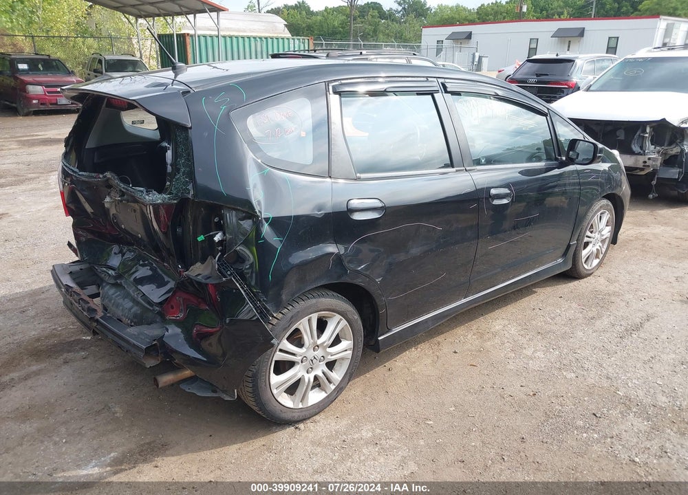 2009 HONDA FIT SPORT VIN: JHMGE88649S000896