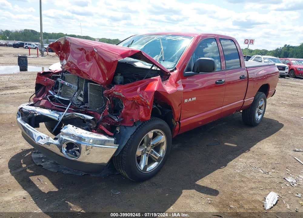 2008 DODGE RAM 1500 SLT VIN: 1D7HU18N88S556155