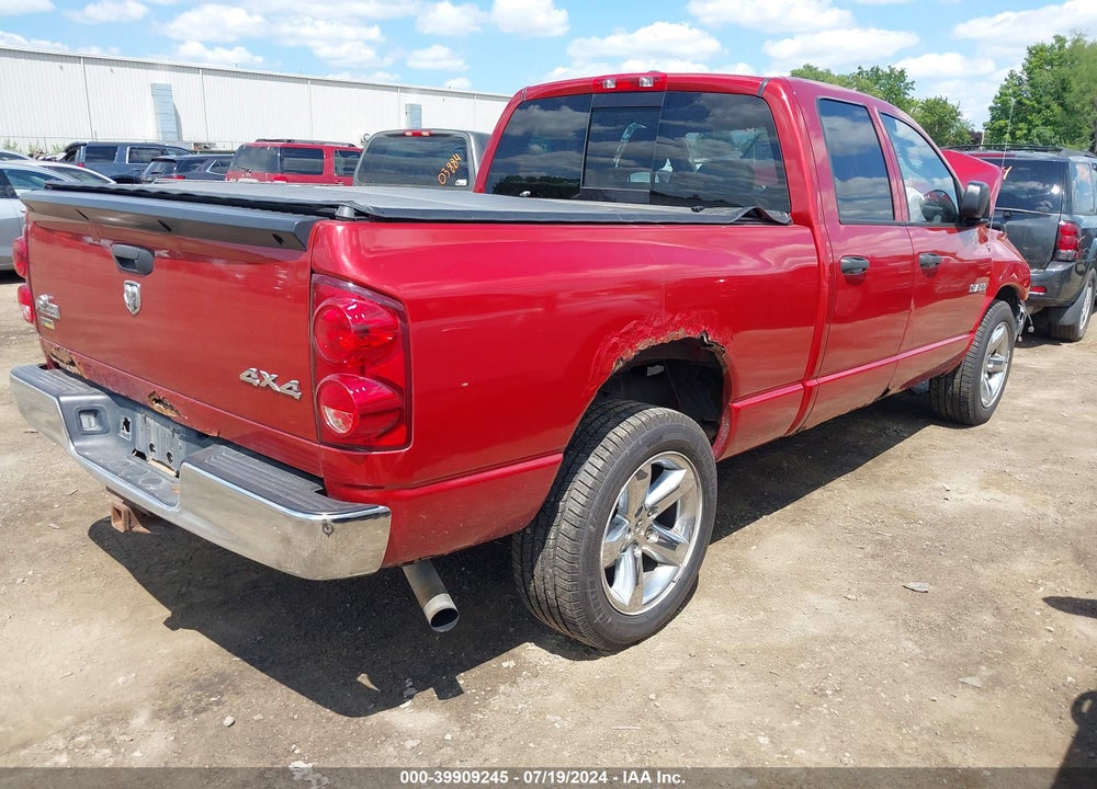 2008 DODGE RAM 1500 SLT VIN: 1D7HU18N88S556155