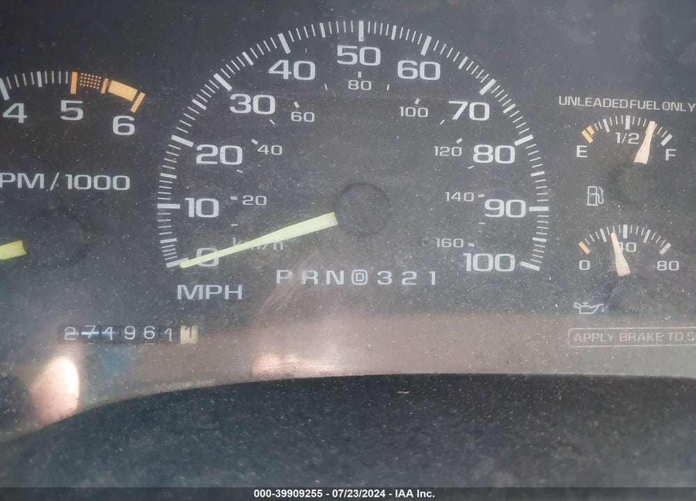 1996 CHEVROLET GMT-400 VIN: 2GCEC19R9T1256859