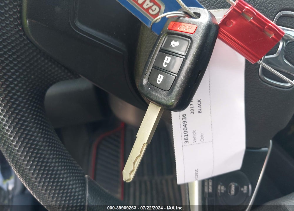 2017 HONDA CIVIC LX VIN: 2HGFC2F5XHH562027