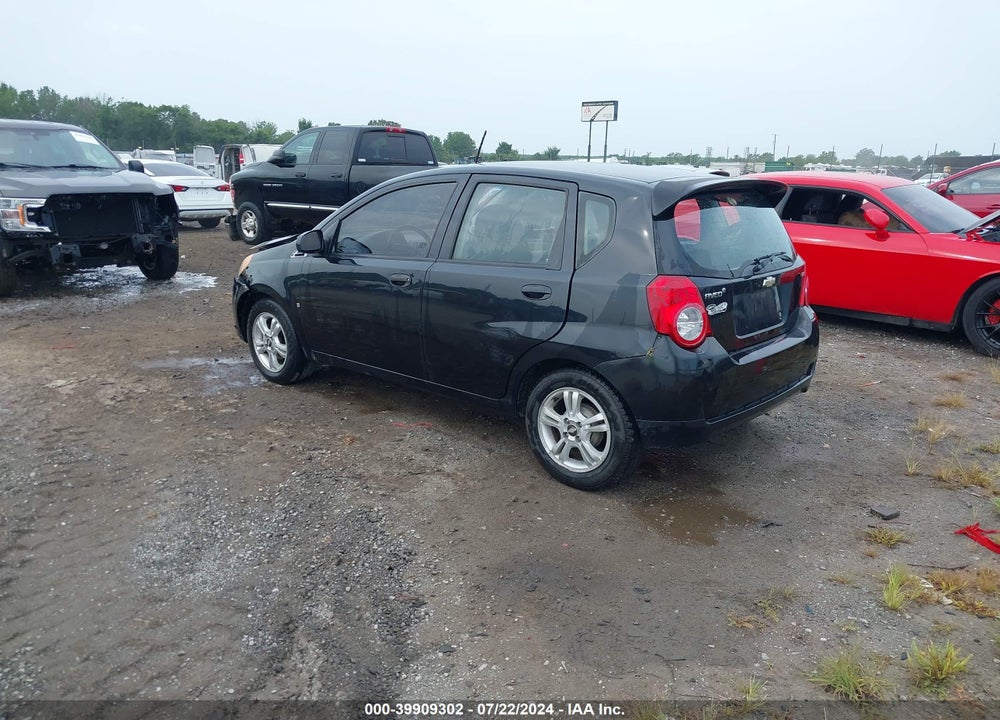 2009 CHEVROLET AVEO LT VIN: KL1TG66E19B352897