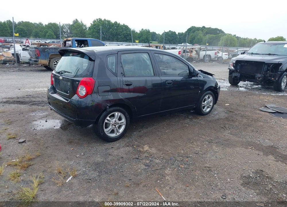 2009 CHEVROLET AVEO LT VIN: KL1TG66E19B352897
