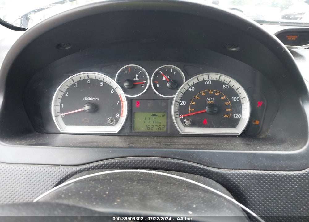 2009 CHEVROLET AVEO LT VIN: KL1TG66E19B352897