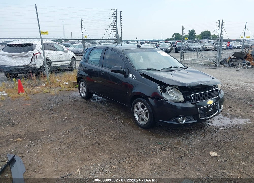 2009 CHEVROLET AVEO LT VIN: KL1TG66E19B352897