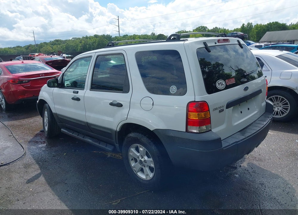 2005 FORD ESCAPE XLT VIN: 1FMYU03175KB08862