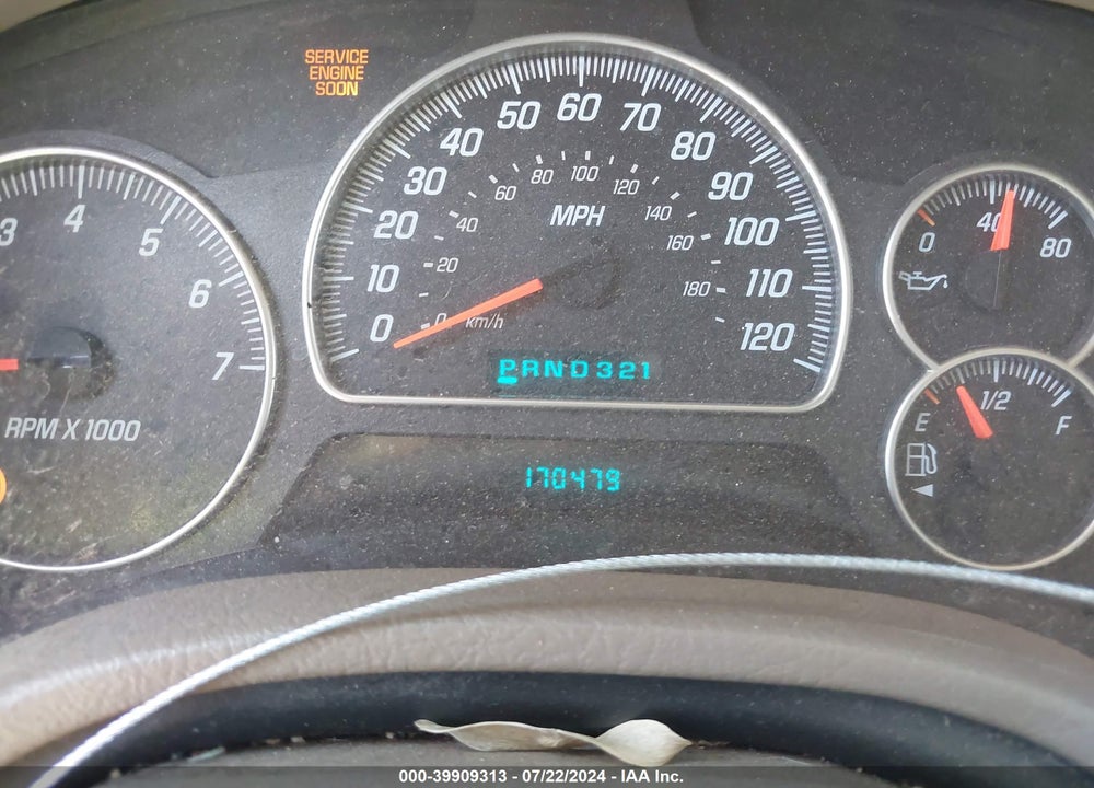 2004 GMC ENVOY XL SLE VIN: 1GKES16S346188230