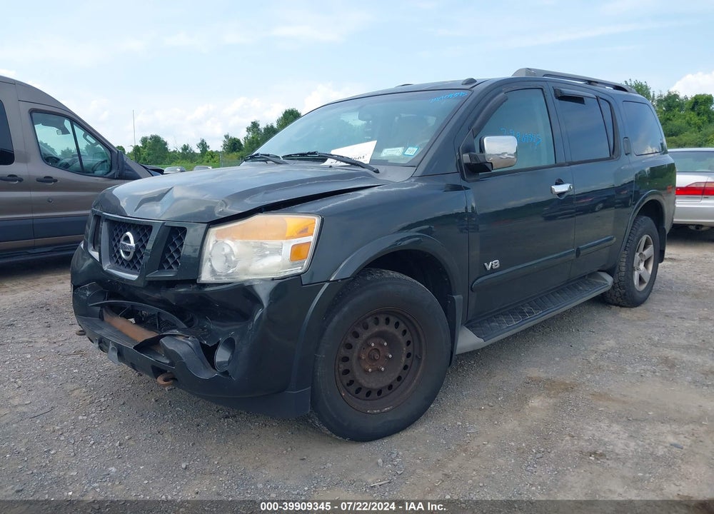 2008 NISSAN ARMADA SE VIN: 5N1AA08C88N615678