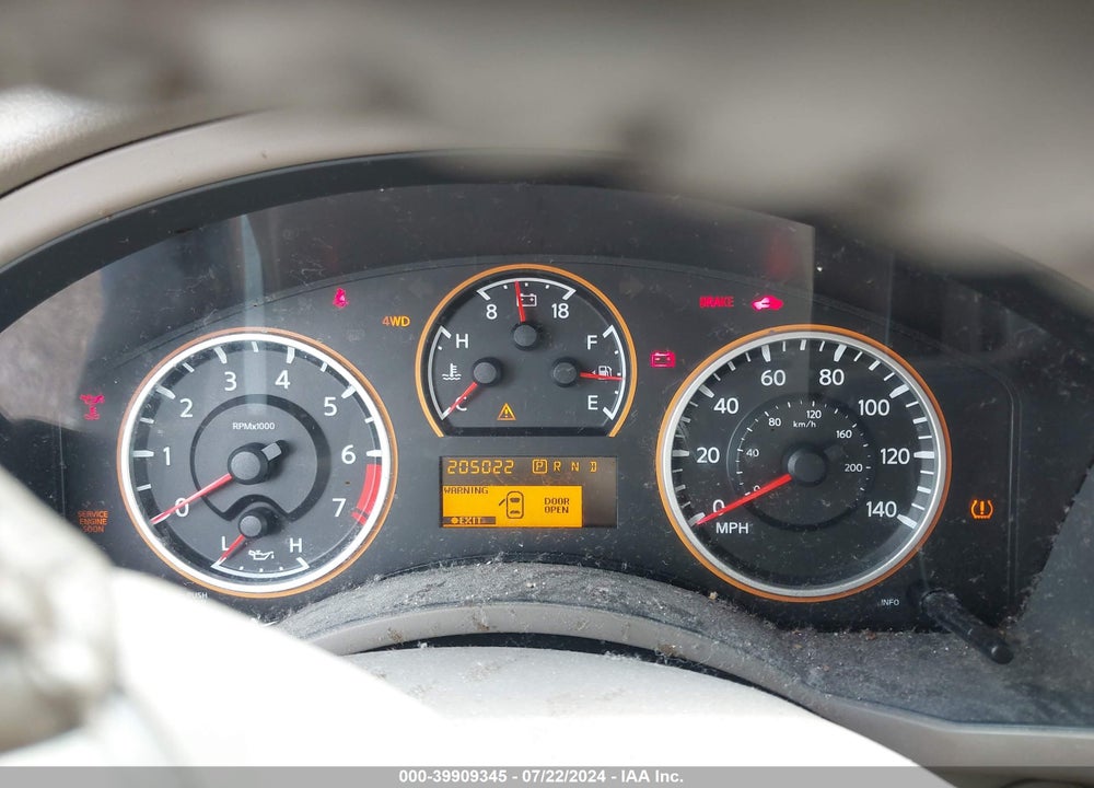 2008 NISSAN ARMADA SE VIN: 5N1AA08C88N615678