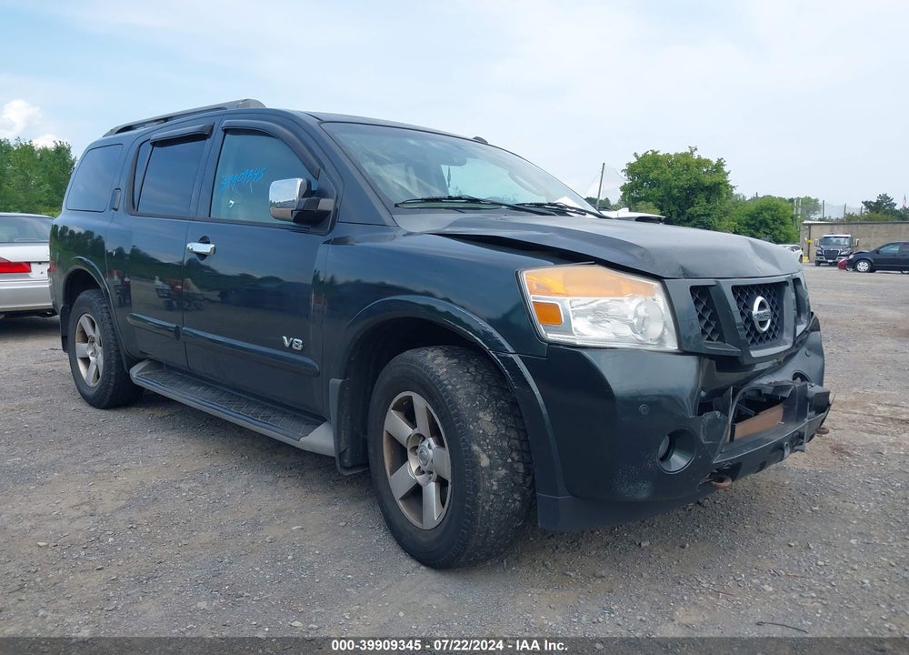 2008 NISSAN ARMADA SE VIN: 5N1AA08C88N615678