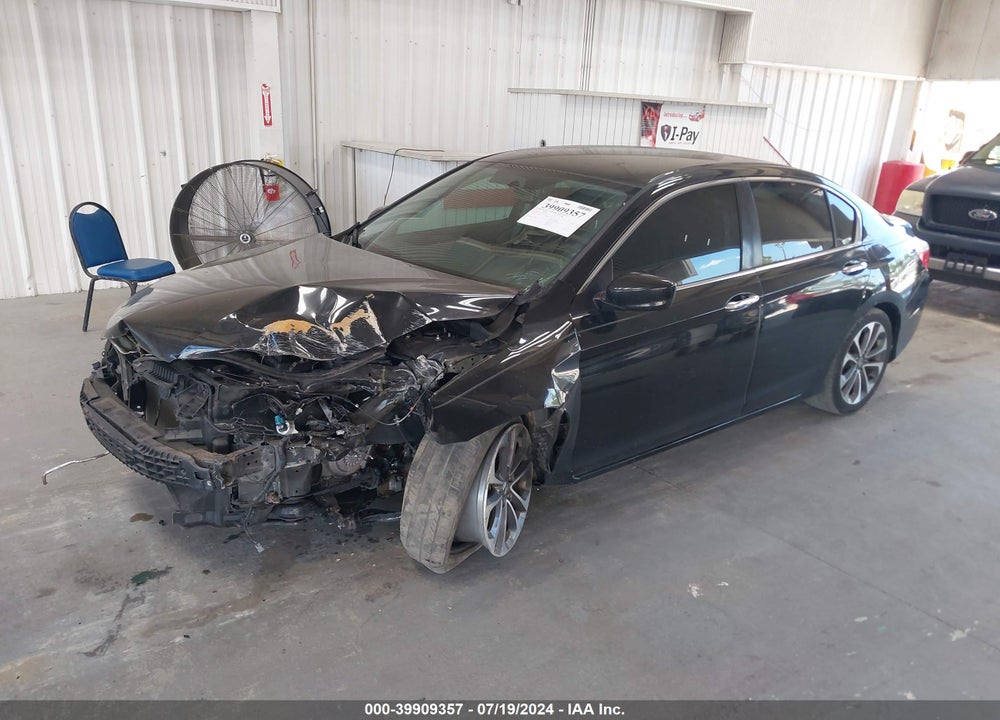 2015 HONDA ACCORD SPORT VIN: 1HGCR2F53FA097426