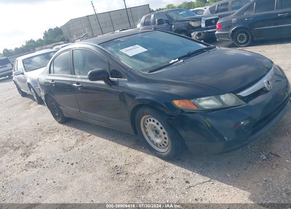 2008 HONDA CIVIC SDN LX VIN: 1HGFA165X8L066650