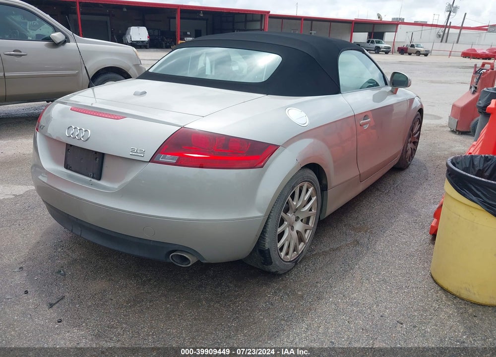 2008 AUDI TT 3.2 VIN: TRURD38J881031227