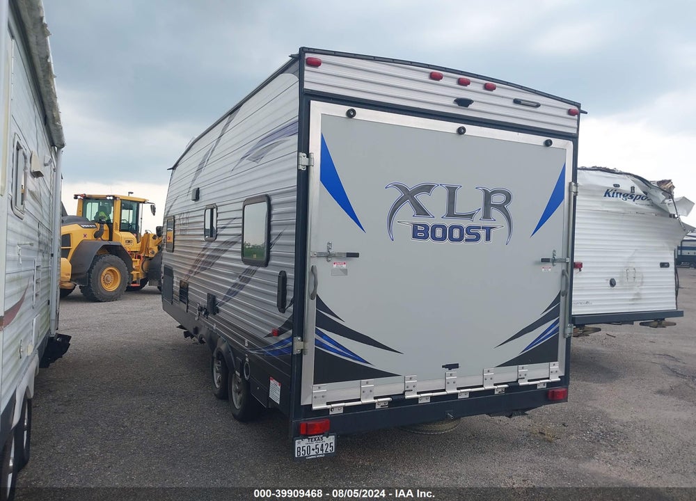 2017 FOREST RIVER XLR BOOST TOY HAULER VIN: 4X4TXLV22HY010248