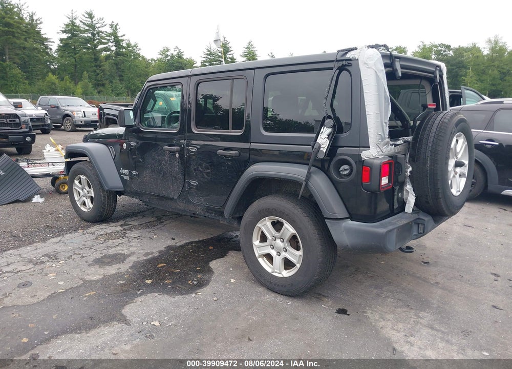 2019 JEEP WRANGLER UNLIMITED SPORT S 4X4 VIN: 1C4HJXDG1KW558410
