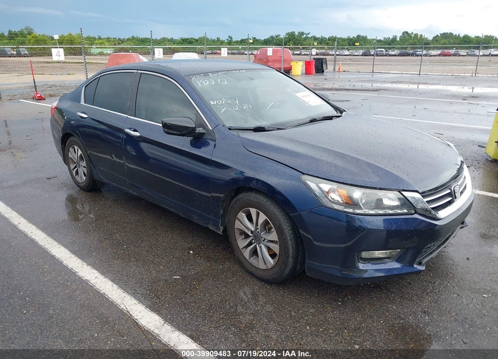 2014 HONDA ACCORD LX VIN: 1HGCR2F3XEA192272