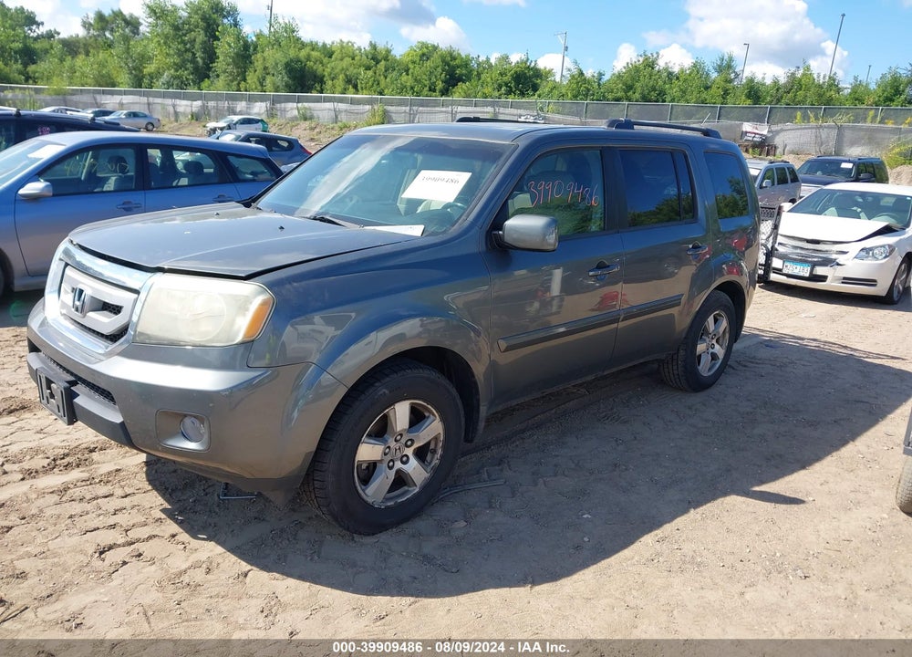 2009 HONDA PILOT EX-L VIN: 5FNYF48599B003180