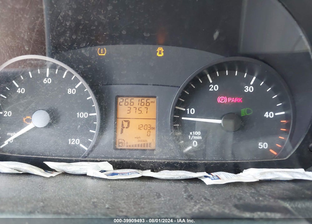 2014 MERCEDES-BENZ SPRINTER 2500 HIGH ROOF VIN: WD3PE8DE4E5897364