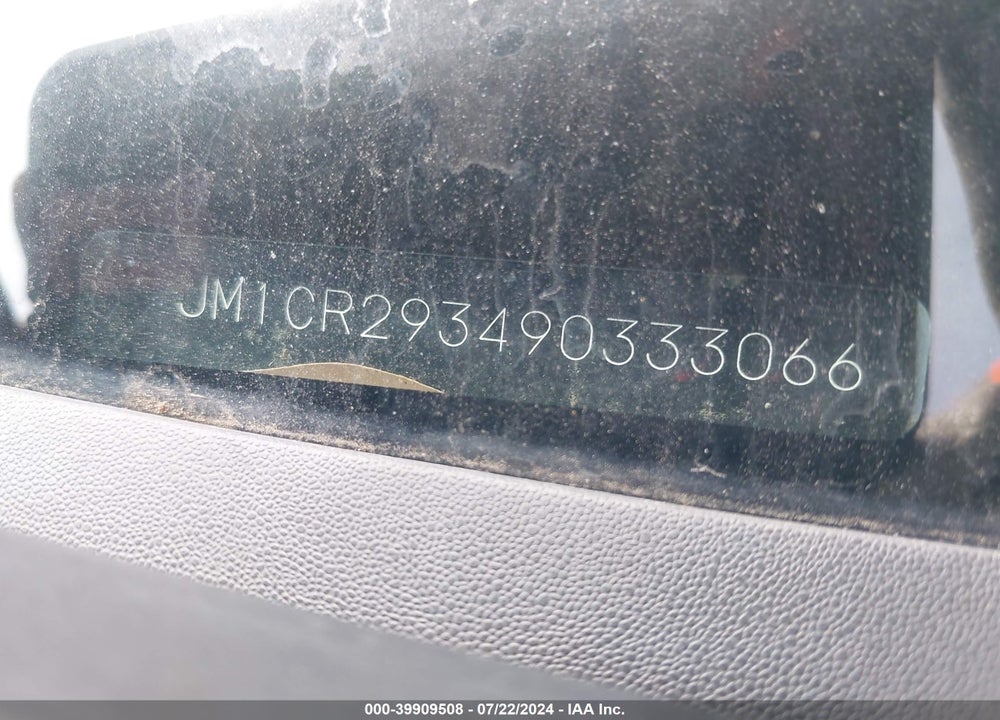 2009 MAZDA MAZDA5 VIN: JM1CR293490333066