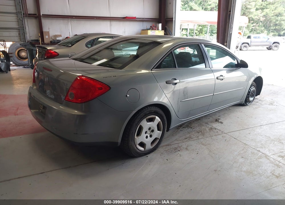 2008 PONTIAC G6 VALUE LEADER VIN: 1G2ZF57B984158906