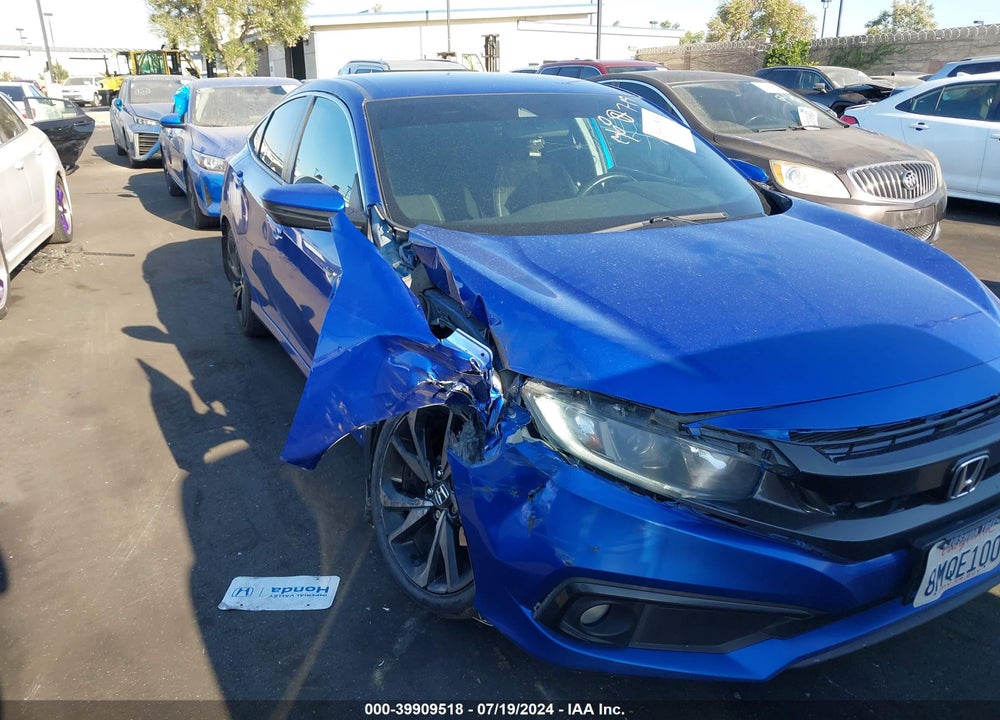 2019 HONDA CIVIC SPORT VIN: 19XFC2E85KE009198