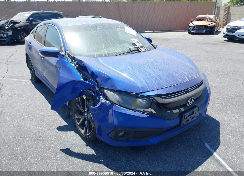 2019 HONDA CIVIC SPORT VIN: 19XFC2E85KE009198