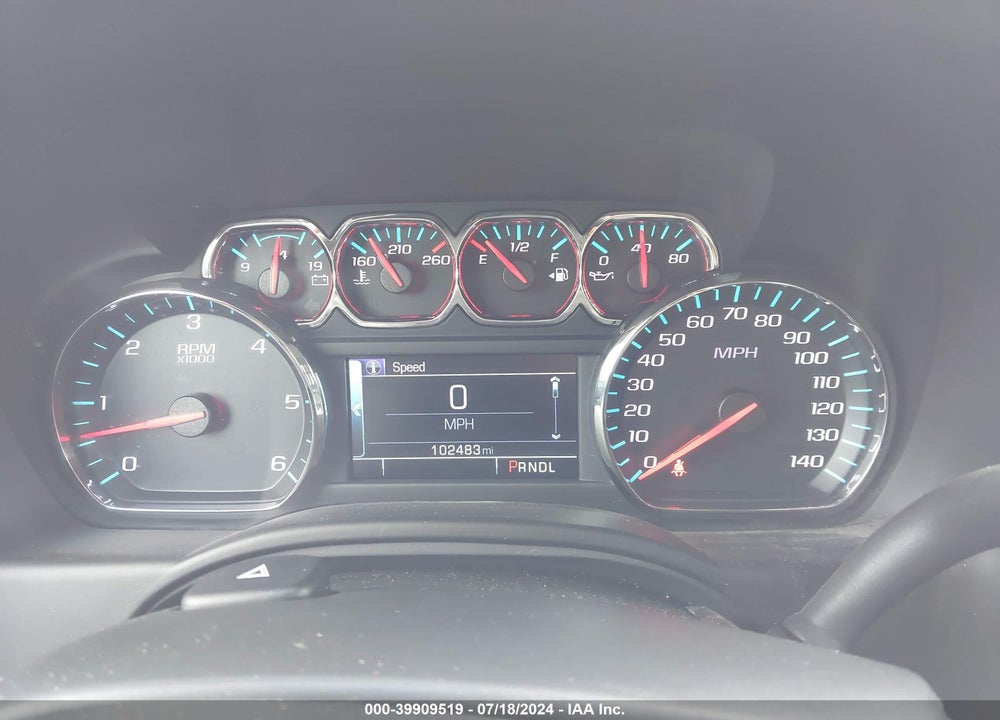2019 CHEVROLET TAHOE COMMERCIAL FLEET VIN: 1GNSKFEC3KR291026