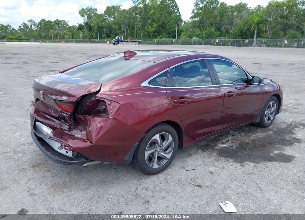 2019 HONDA INSIGHT LX VIN: 19XZE4F13KE024528