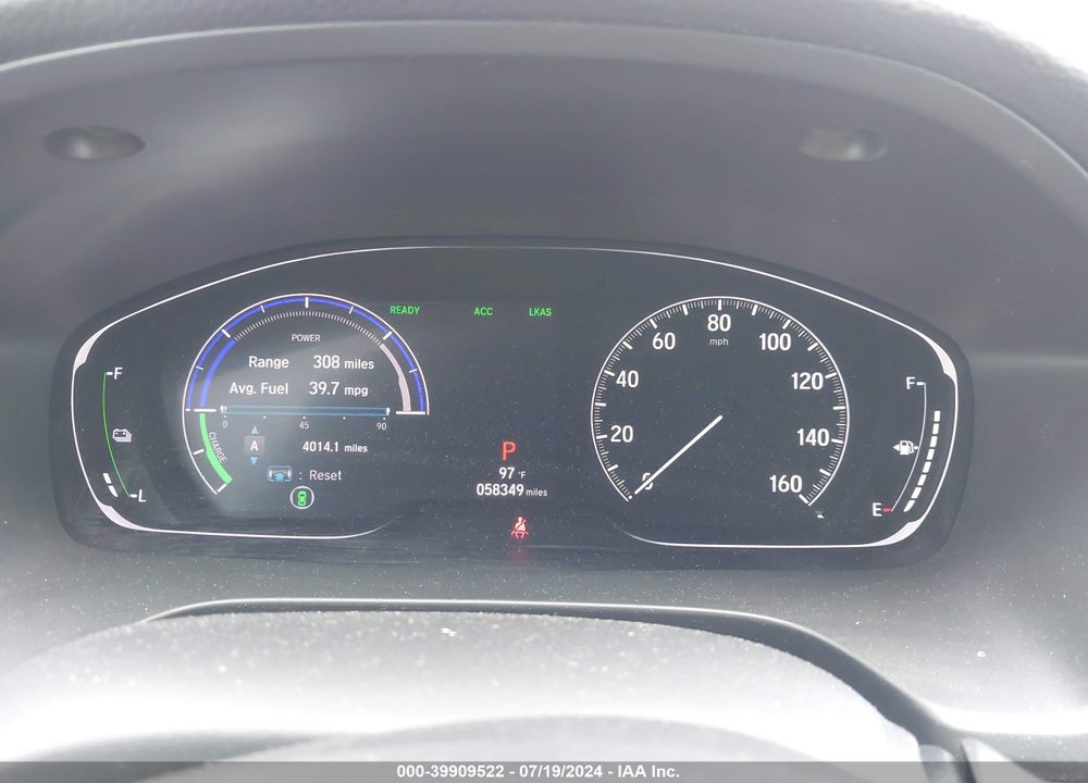 2019 HONDA INSIGHT LX VIN: 19XZE4F13KE024528