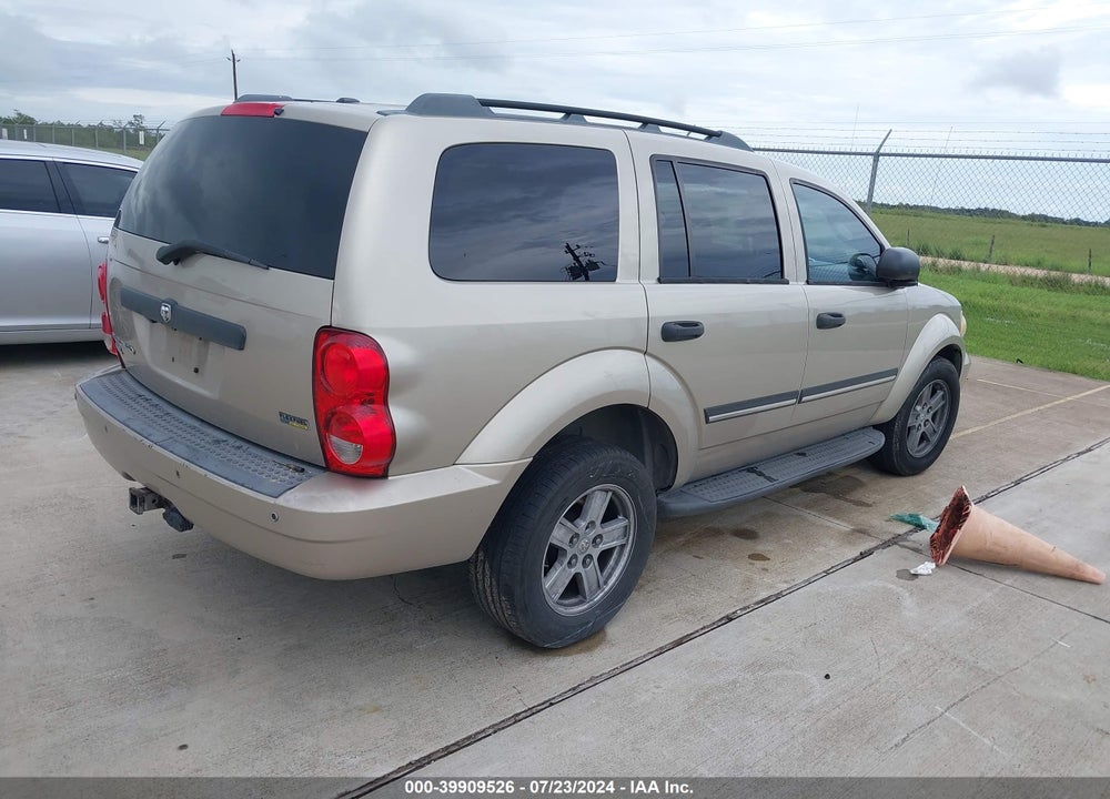2008 DODGE DURANGO SLT VIN: 1D8HD48N98F118444