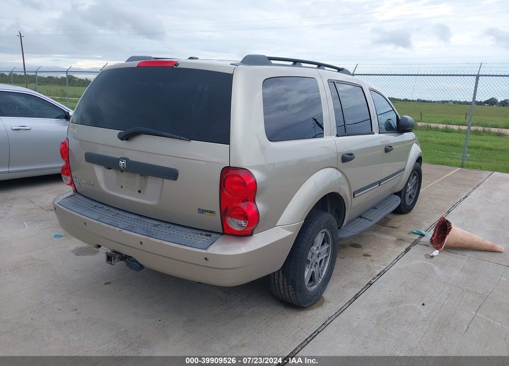 2008 DODGE DURANGO SLT VIN: 1D8HD48N98F118444