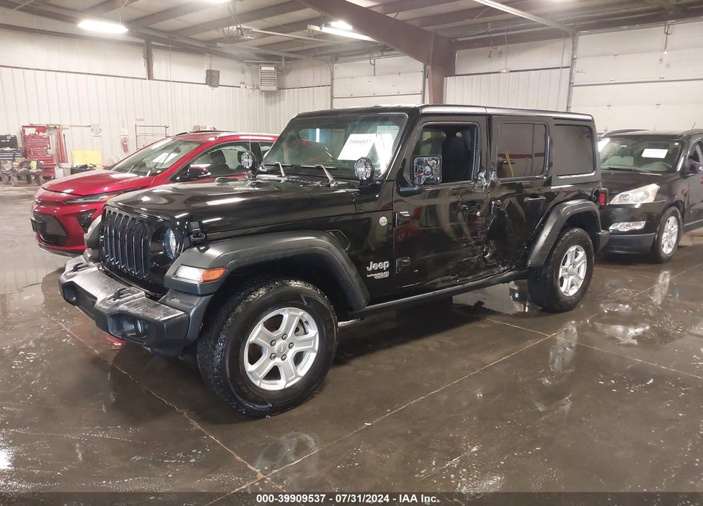 2019 JEEP WRANGLER UNLIMITED SPORT S 4X4 VIN: 1C4HJXDG3KW540023