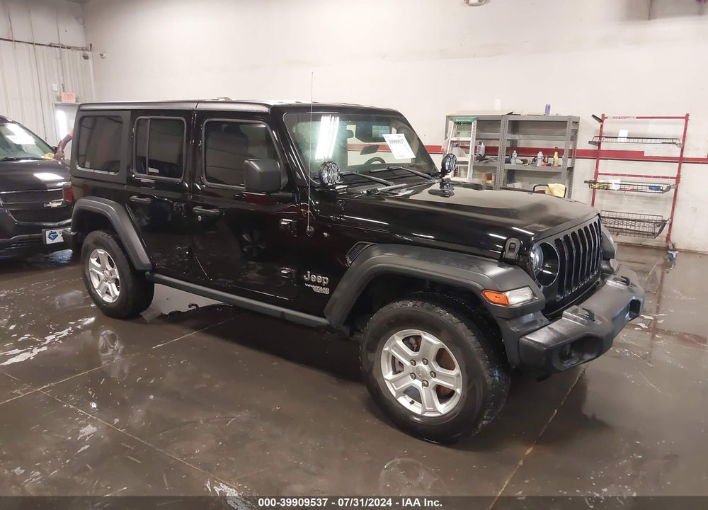 2019 JEEP WRANGLER UNLIMITED SPORT S 4X4 VIN: 1C4HJXDG3KW540023