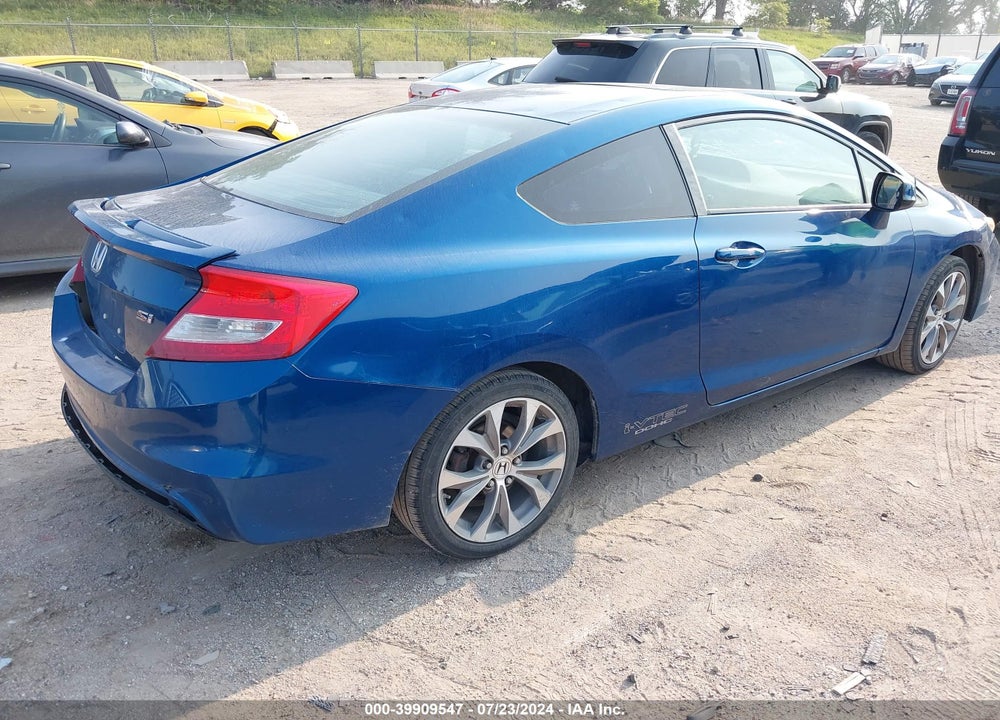 2012 HONDA CIVIC SI VIN: 2HGFG4A56CH701344