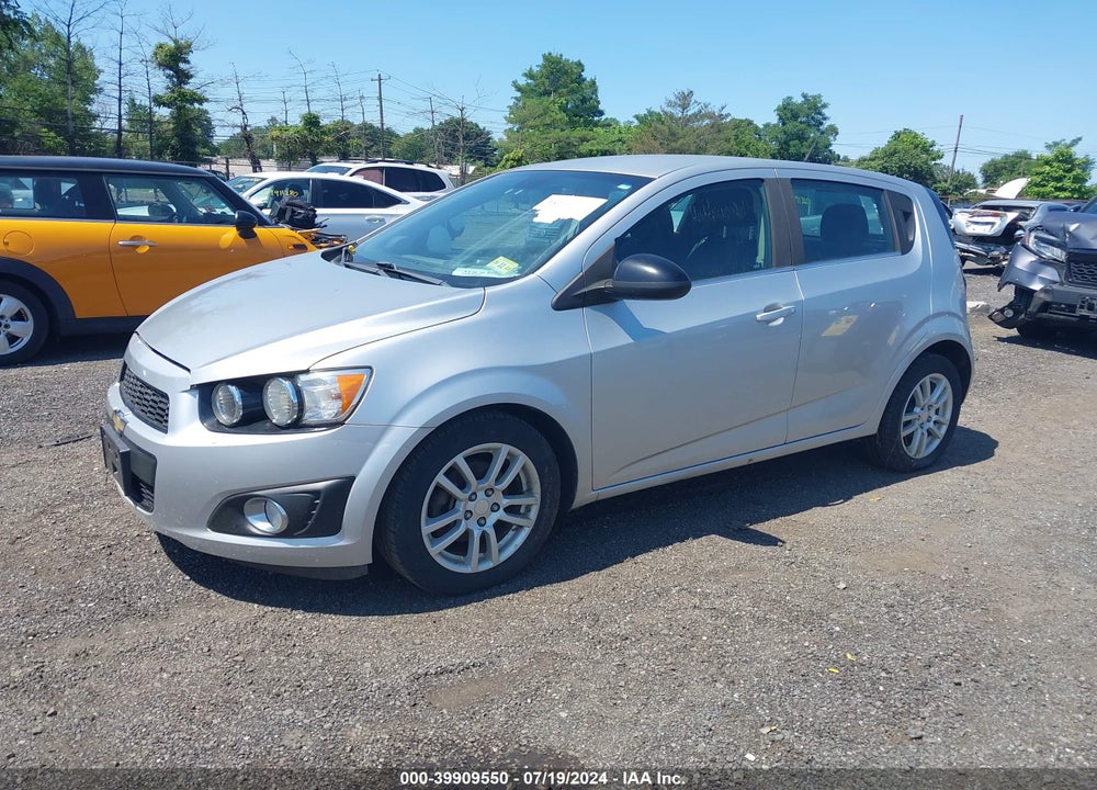 2012 CHEVROLET SONIC 2LT VIN: 1G1JC6SHXC4198531