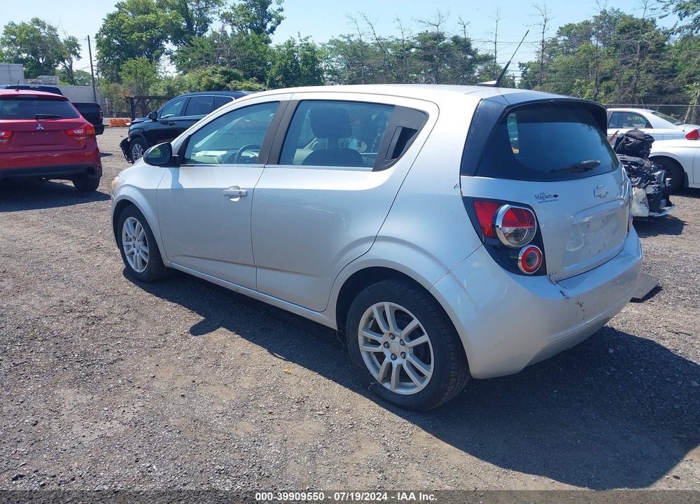 2012 CHEVROLET SONIC 2LT VIN: 1G1JC6SHXC4198531