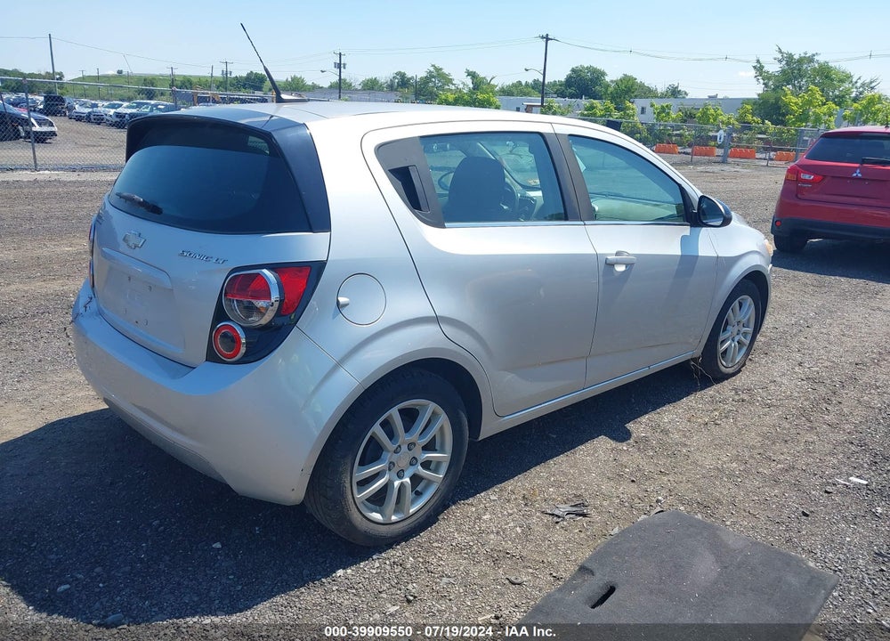 2012 CHEVROLET SONIC 2LT VIN: 1G1JC6SHXC4198531