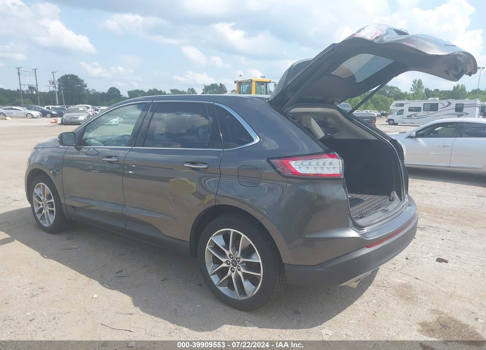 2017 FORD EDGE TITANIUM VIN: 2FMPK4K85HBB78706