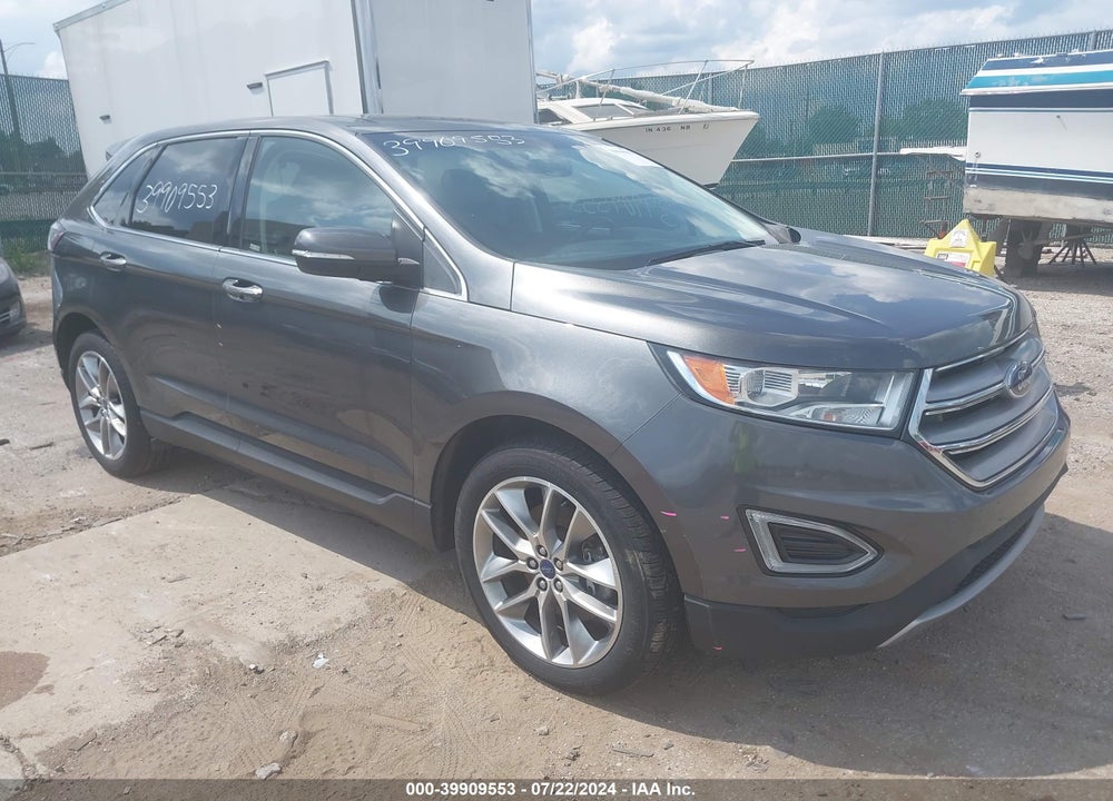 2017 FORD EDGE TITANIUM VIN: 2FMPK4K85HBB78706