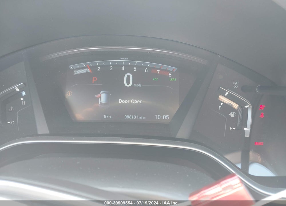 2019 HONDA CR-V EX-L VIN: 2HKRW2H8XKH673203