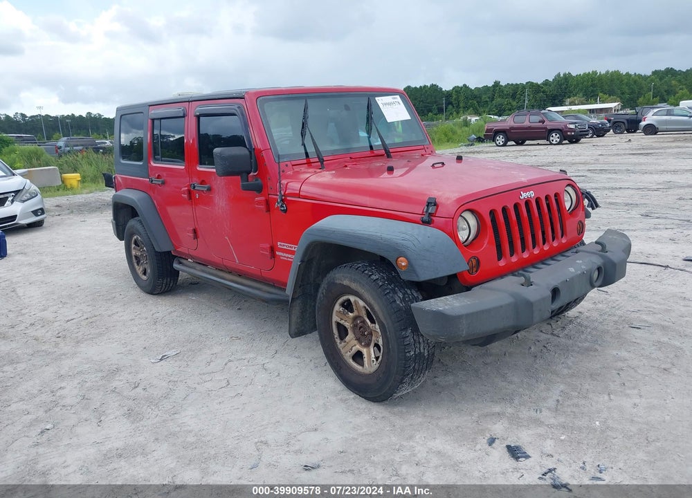 2010 JEEP WRANGLER UNLIMITED SPORT RHD VIN: 1J4BZ3H11AL111213