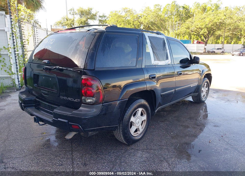 2002 CHEVROLET TRAILBLAZER LS VIN: 1GNDT13S922506792