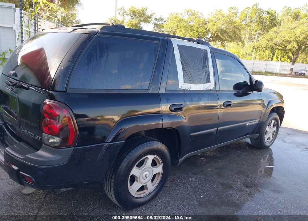2002 CHEVROLET TRAILBLAZER LS VIN: 1GNDT13S922506792