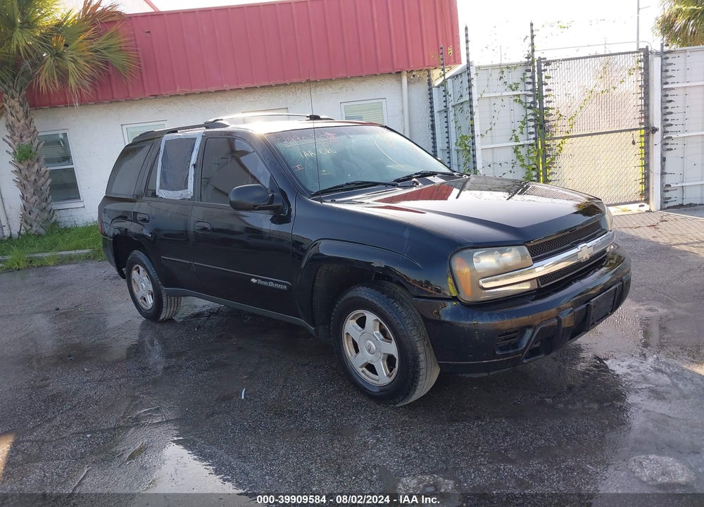 2002 CHEVROLET TRAILBLAZER LS VIN: 1GNDT13S922506792