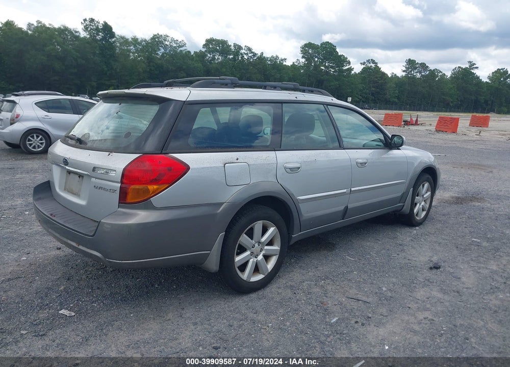 2006 SUBARU OUTBACK 2.5I LIMITED VIN: 4S4BP62C567361928