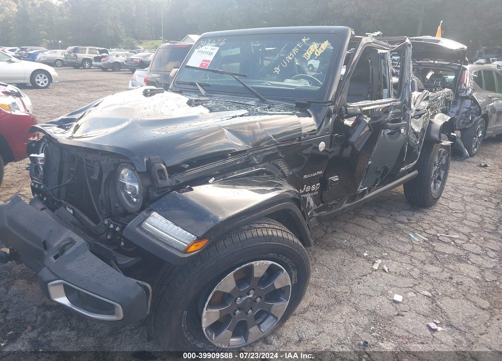 2020 JEEP WRANGLER UNLIMITED SAHARA 4X4 VIN: 1C4HJXEM8LW323444