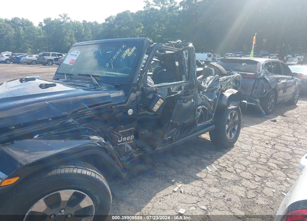 2020 JEEP WRANGLER UNLIMITED SAHARA 4X4 VIN: 1C4HJXEM8LW323444